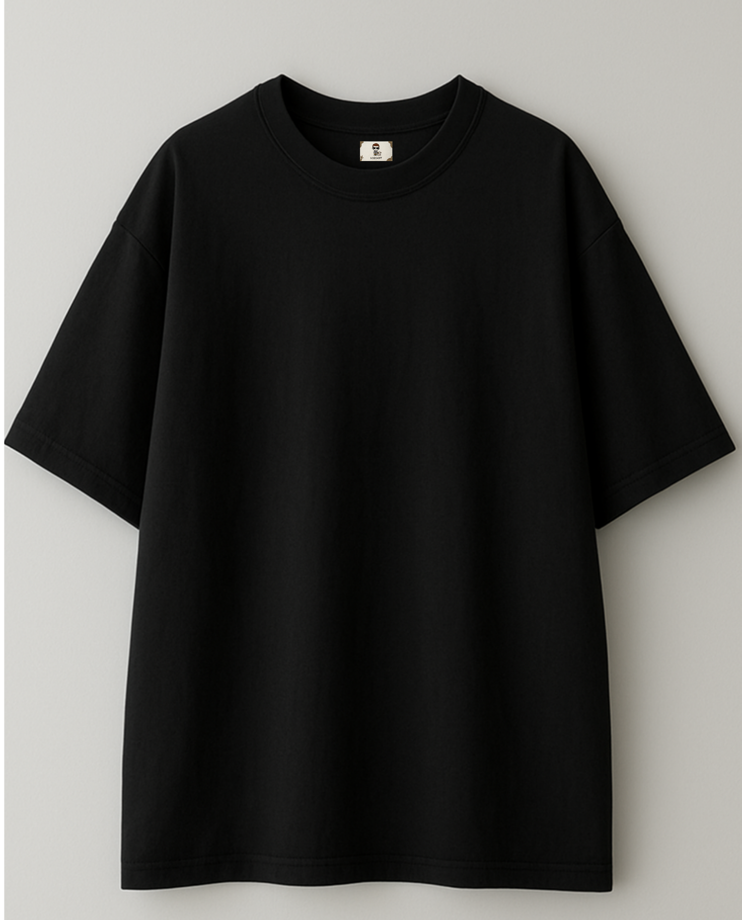 Essential Black | Premium Oversized T-Shirt