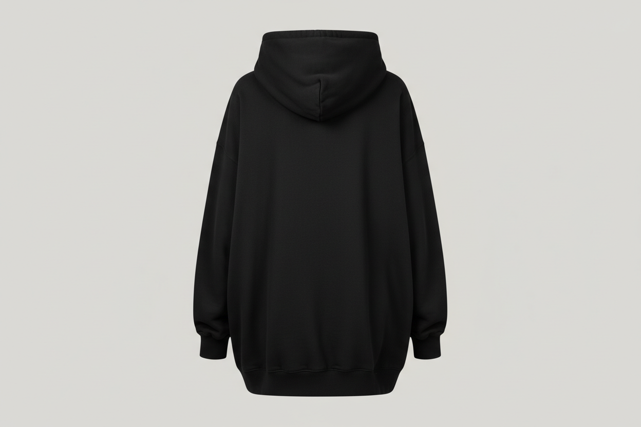 without any design. only plain hoodie